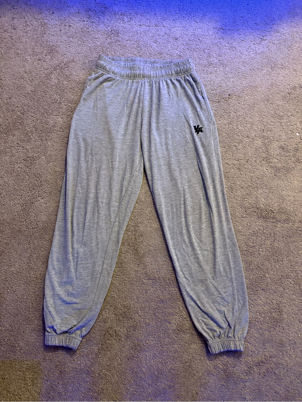 Young LA Light Grey Jogger Sweatpants